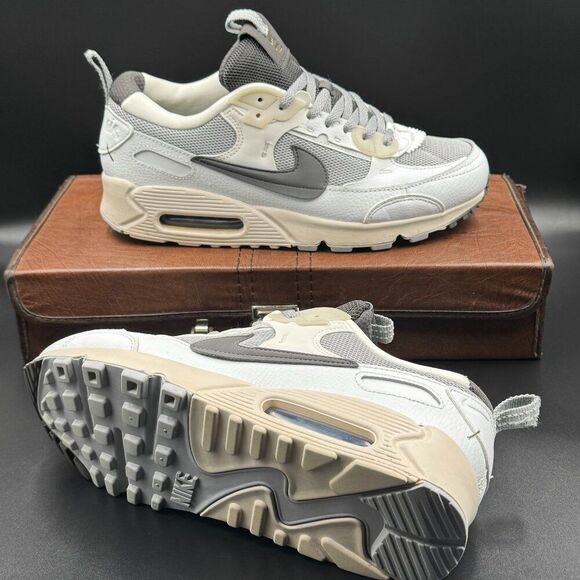Wmns Nike Air Max 90 Futura 'Wolf Grey' - Picture 1 of 10